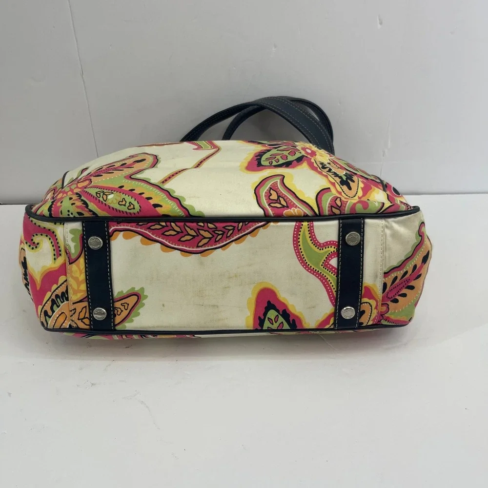 Floral Shoulder Bag‎ Y2K Resort Lilly Pulitzer Style Paris Hilton Bright Purse